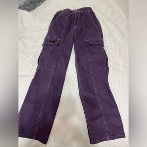 Urban Outfitters BDG Relaxed Skate Cargo Pants | Size:25 | Color: Purple